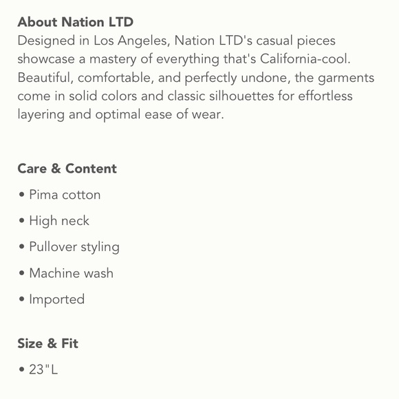 Mock Neck Tank - Picture 4 of 5